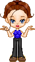 made as an example of a small doll for my UG shop...Thought she looked a tad bit like lara croft for someone reason.><a href=