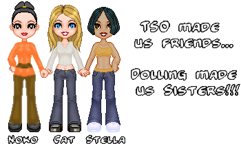 Sis banner that Stel, Noko and I FINALLY made!  I really oughta start a sisters page...*sigh*  More work...*giggle*