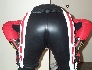 Motorcycle suit rear