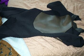 Wetsuit inside