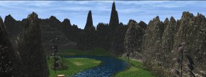 In the valley