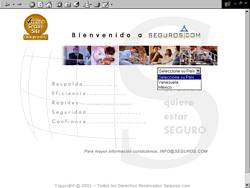 P�ginas Principal del website