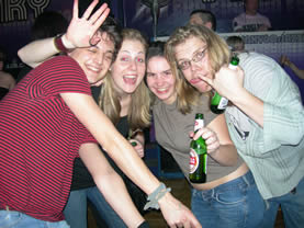 Boozed up Brighton beach bums at Phunky Phish