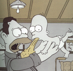 abe and homer