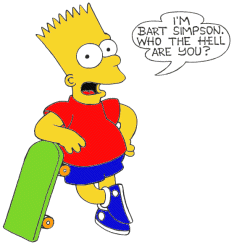 Im bart Simpson who the hell are you