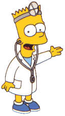bart as a doctor