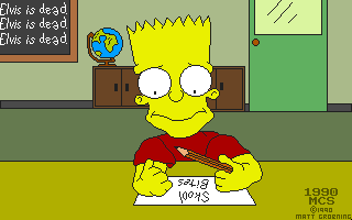 bart at school