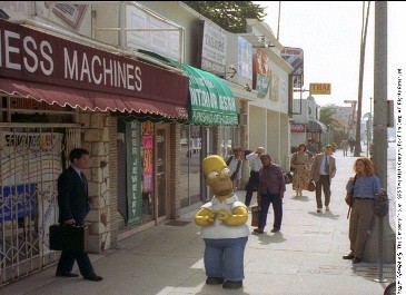 homer is street.....