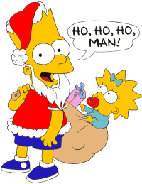 santa bart "Ho ho ho man"