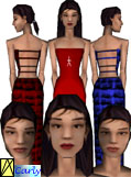 The Jap Dress Trio (dress textures by Carly)