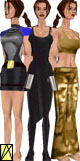 Lara Croft's Custom Outfits