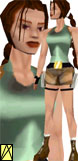 Lara Croft from 'Tomb Raider'