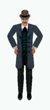 Grant's outfit made by Elstone