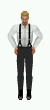 John's outfit made by Elstone