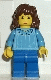 M-No: hp001  Name: Hermione, Light Blue Torso, Blue Legs