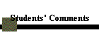 Students' Comments