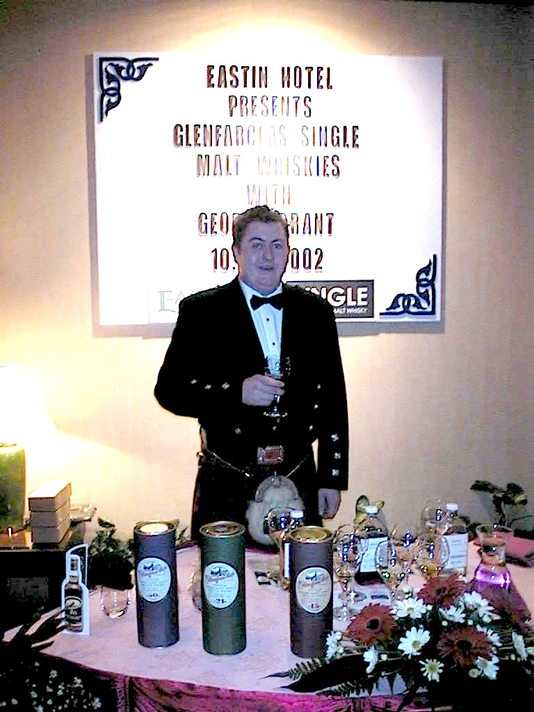 George Grant, Export Manager for J&G Grant at Eastin Hotel, Kuala Lumpur