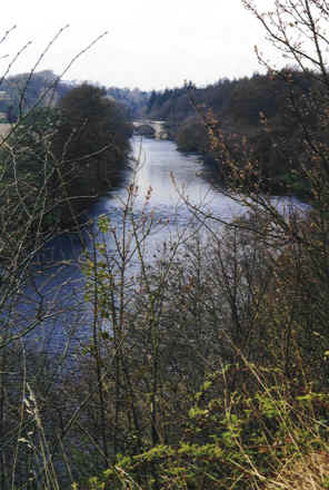 River Teith, Courtesy of Lauren Wittig (copyright 2001)