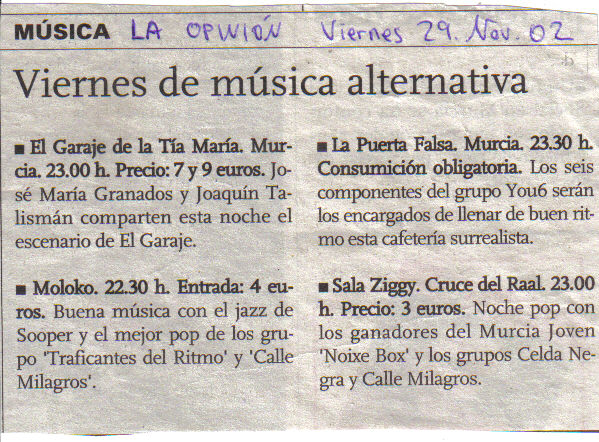 Prensa local