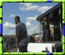 Rap Raven and Jr T Performing in a Park 