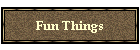 Fun Things