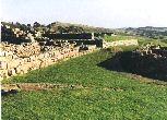 This picture shows part of the drainage system the fort had for the collection of rainwater