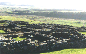 The Hospital looking towards the South East and the Vallum