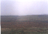 Looking due North from the Fort