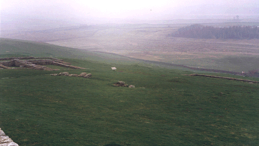 The view of the vicus from the gate