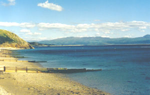 Beach at Cricieth