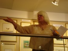 Geraldine declaims