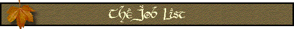 The Job List