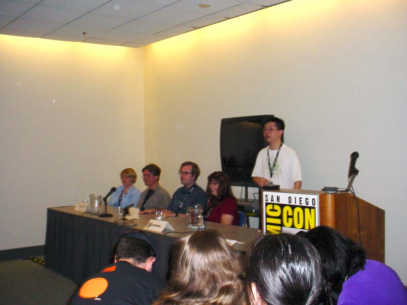 L-R - > Liz (reallife), Greg(reallife), Piro (Fred), Sara, Dom