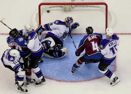 Tanguay makes the goal!
