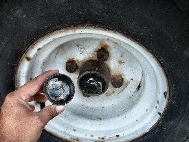 Bearing Cap Removed