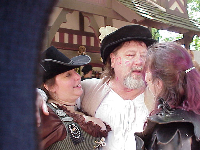 Horatio is always happy to lend a hand, or anything else, to aid a maiden in distress.