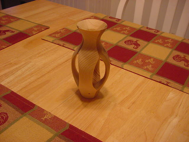 Inside-Out Segmented Vase - Pine & Poplar