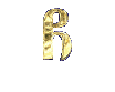 The letter "CH". For example "Chapter"