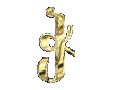 The letter "TCH". Very sharp
