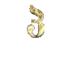 The letter "P". Sharp, for example "Paradise"
