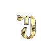 The letter "U". For example "Universal"