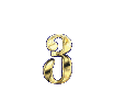 The letter "V". For example "Vase"
