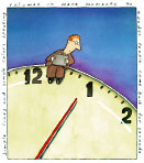 Clock man