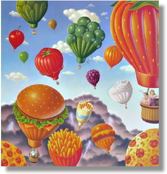 Ken Joudrey - Food Balloons