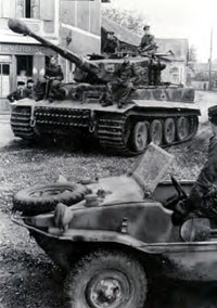 The Tiger, Panzer VI, outgunned nearly all the Allied tanks.