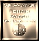 VP AVATAR DOMAIN Gold Award