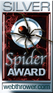 webthrower.com Silver Award.....Awarded on July 11, 2002