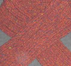 Rowan Super Chunky Wool scarf
