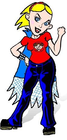 blu smurfette