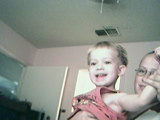 My little brother James